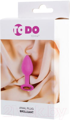 Пробка интимная ToyFa ToDo Brilliant 357034 (розовый)