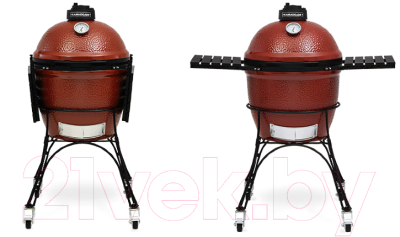 Угольный гриль Kamado Joe Classic Joe / KJ23RH (красный)