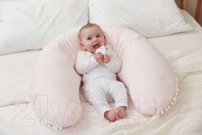Подушка для беременных Happy Baby 87532 (розовый)