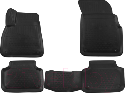 Комплект ковриков для авто ELEMENT ELEMENT3D0426210K для Audi Q7 (4шт)