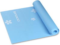 Коврик для йоги и фитнеса Indigo YG03P (голубой) - 