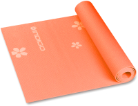 Коврик для йоги и фитнеса Indigo YG03P (оранжевый) - 