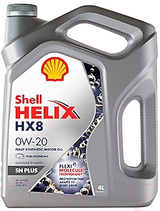 

Моторное масло Shell, Helix HX8 0W20