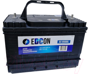 Автомобильный аккумулятор Edcon DC105680L (105 А/ч)