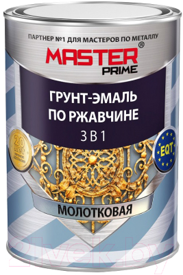 

Эмаль Master Prime, Коричневый, Молотковая 3 в 1