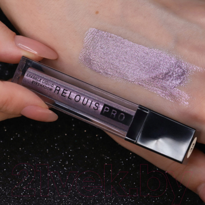 Тени для век Relouis Pro Eyeshadow Sparkle Liquid тон 34 Misty Lavender