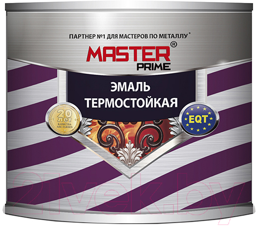 Эмаль Master Prime Термостойкая (400г, белый)