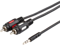 

Кабель ATcom, AT0708 mini-Jack3.5(m) - 2RCA(m)