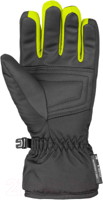 Перчатки лыжные Reusch Bennet R-Tex XT / 6061206 7002 (р-р 6, Black/Brilliant Blue/Safety Yellow)