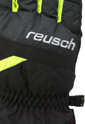 Перчатки лыжные Reusch 2020-21 Bennet R-Tex XT / 6061206 7686 (р-р 5, Black/Black Melange/Yellow)