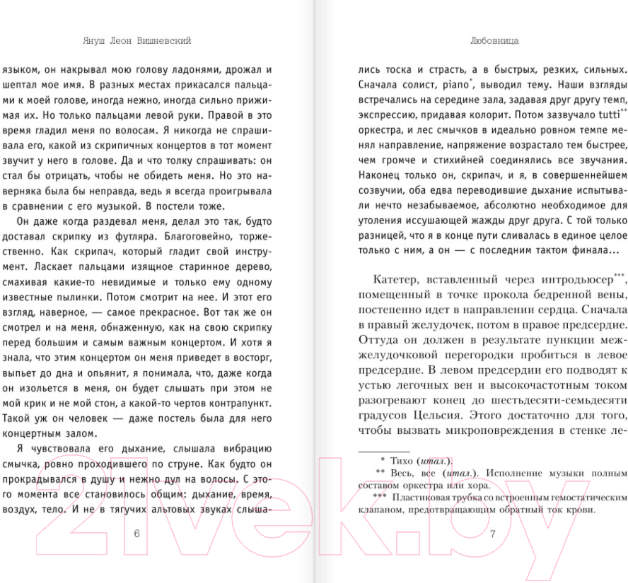 Художественная книга АСТ Любовница (Вишневский Я.Л.) — фото 4