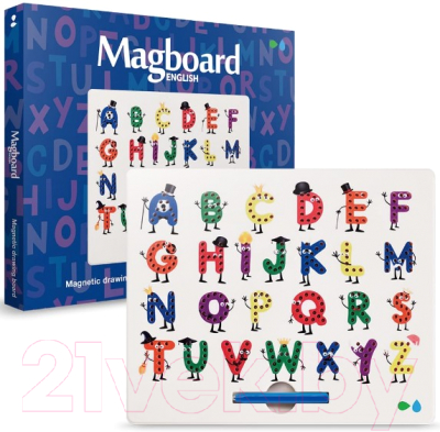 Развивающая игрушка Назад к истокам Magboard Алфавит English / MGBB-ENGLISH