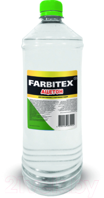 Изображение товара Растворитель Farbitex Ацетон (500мл)