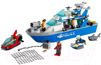 

Конструктор Lego, City Катер полицейского патруля / 60277