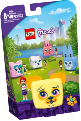 Конструктор Lego Friends Кьюб Мии с мопсом / 41664