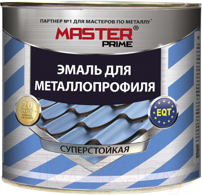 

Эмаль Master Prime, Красный, Для металлопрофиля RAL3003