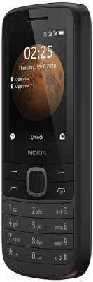 Мобильный телефон Nokia 225 4G Dual Sim / TA-1276 (черный)