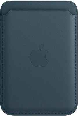 

Кардхолдер Apple, Синий, Leather Wallet with MagSafe для iPhone / MHLQ3