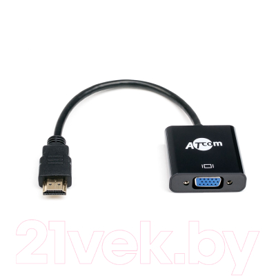 Кабель/переходник ATcom AT1013 HDMI - Vga (0.1м)