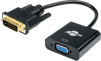 Адаптер ATcom AT9214 DVI-D(m) - VGA(f) (0.1м) - 