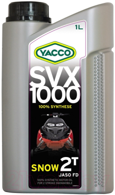 Моторное масло Yacco SVX 1000 Snow 2T (1л)