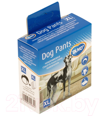 Гигиенические трусики для животных Duvo Plus Dog Pants / 4705126/DV (XL, 50-59см)