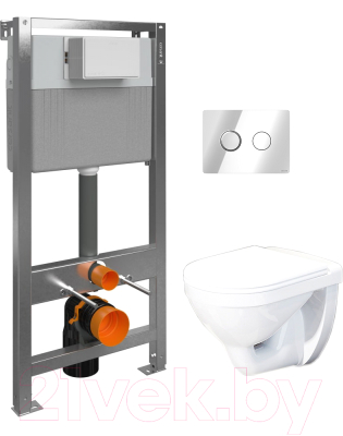 

Унитаз подвесной с инсталляцией Оскольская керамика, Престиж IN-MZ-AQ50 + P-BU-ACN-CIR-PN/Cg