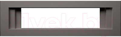 Портал для камина Смолком Line V60 (серый графит)