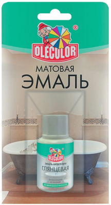 

Эмаль Olecolor, Белый, Для эмалированных поверхностей