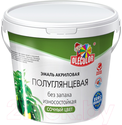 

Эмаль Olecolor, Сиреневый, Полуглянцевая