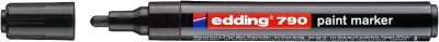 Маркер перманентный Edding 790 e-790-1 (черный)