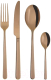Набор столовых приборов Sambonet Linear Copper 18/10 / 52713C81 (24пр) - 