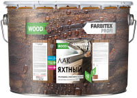 Лак Farbitex Profi Wood яхтный атмосферостойкий (4л, высокоглянцевый) - 