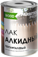 Лак Farbitex Profi Wood алкидный пентафталевый (900мл, высокоглянцевый) - 