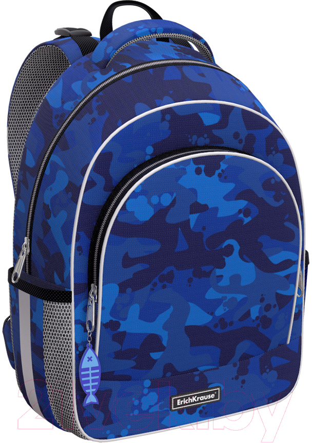 Школьный рюкзак Erich Krause ErgoLine 15L Sea Camo / 51604