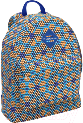 Школьный рюкзак Erich Krause EasyLine 17L Blue&Orange Beads / 51724