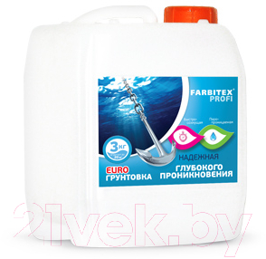 

Грунтовка Farbitex, Профи Глубокого проникновения