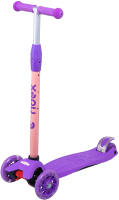 Самокат Ridex Kiko 120/80мм (розовый/фиолетовый) - 