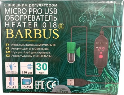 Обогреватель для аквариума Barbus Heater 018 -