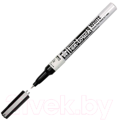 Маркер перманентный Sakura Pen Touch EF / 42100 (белый)