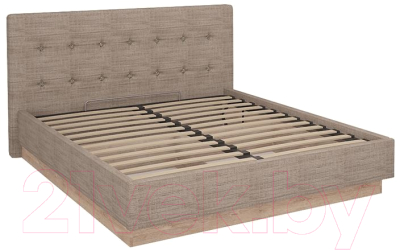 Двуспальная кровать Комфорт-S Ханна М1 160 ПМ (дуб баррик)