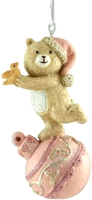 

Елочная игрушка Erich Krause, Decor Мишка на шаре / 51366