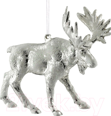 

Елочная игрушка Erich Krause, Серебристый, Decor Лось серебряный / 47803
