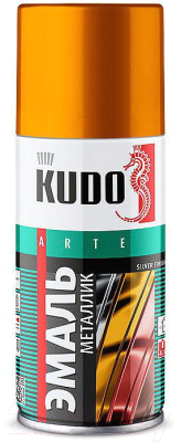 Эмаль Kudo Универсальная металлик / KU-1029.1 (210мл, бронза)