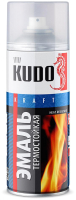 Эмаль Kudo Термостойкая / KU-5006 (520мл, красно-коричневый) - 