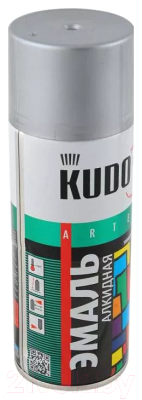 Эмаль Kudo Универсальная / KU-10186 (520мл, глубоко-серый)