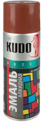 Эмаль Kudo Универсальная / KU-1023 (520мл, какао)