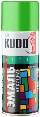 Эмаль Kudo Универсальная / KU-10088 (520мл, салатовый)