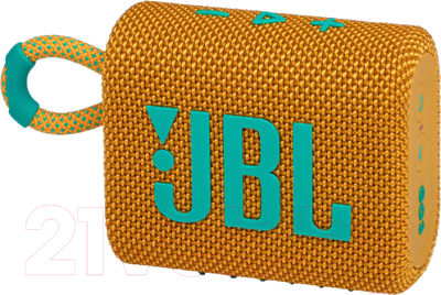 Портативная колонка JBL Go 3 (желтый)