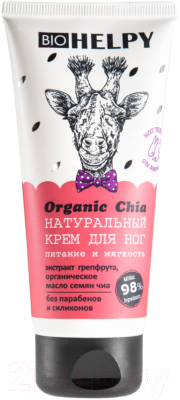 

Крем для ног Bio Helpy, Натуральный питание и мягкость